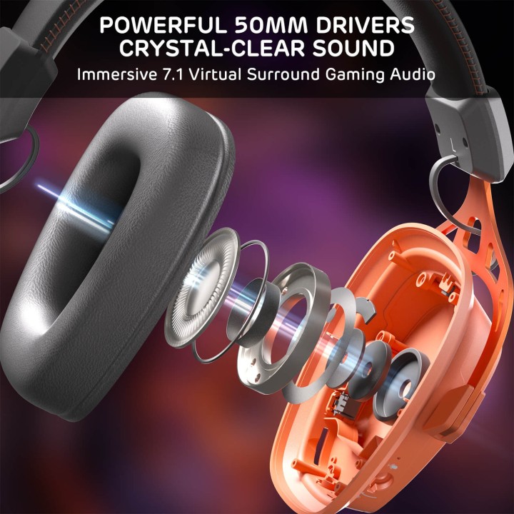 Royal Kludge HG103 PRO – casque gaming sans fil RGB