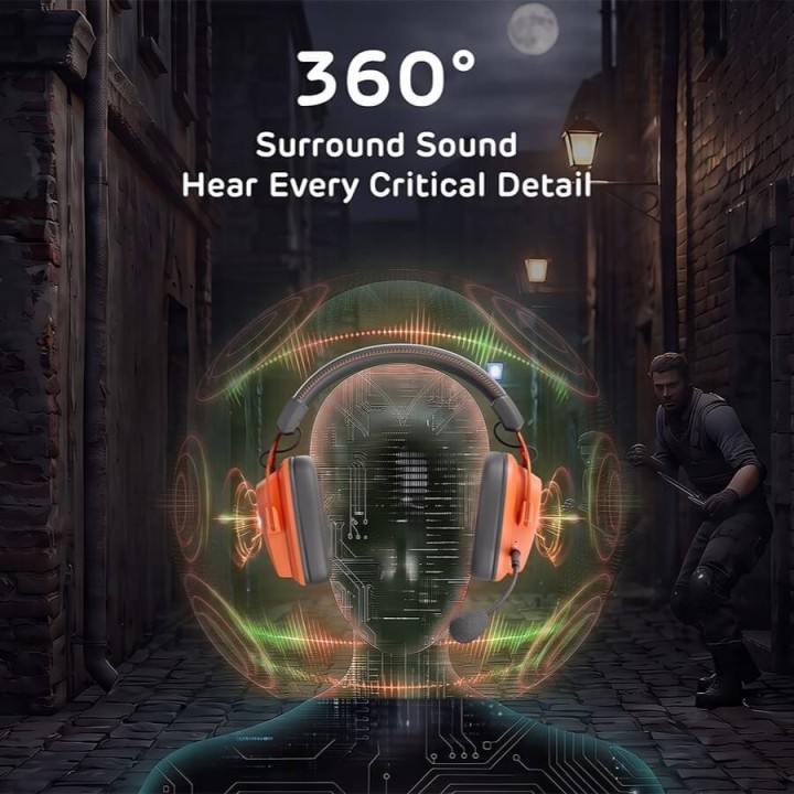 Royal Kludge HG103 PRO – casque gaming sans fil RGB