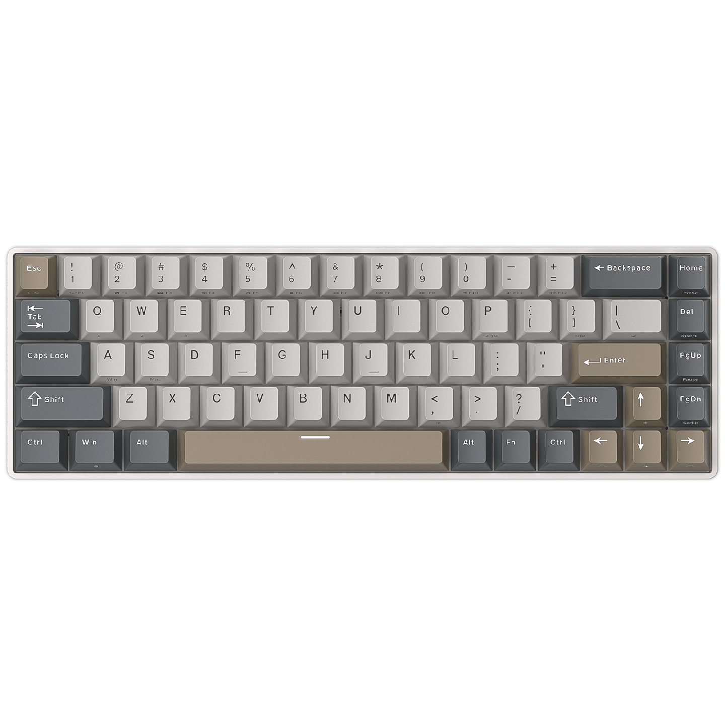 Royal Kludge RK68 – Clavier mécanique sans fil 65 %, édition Color-Block