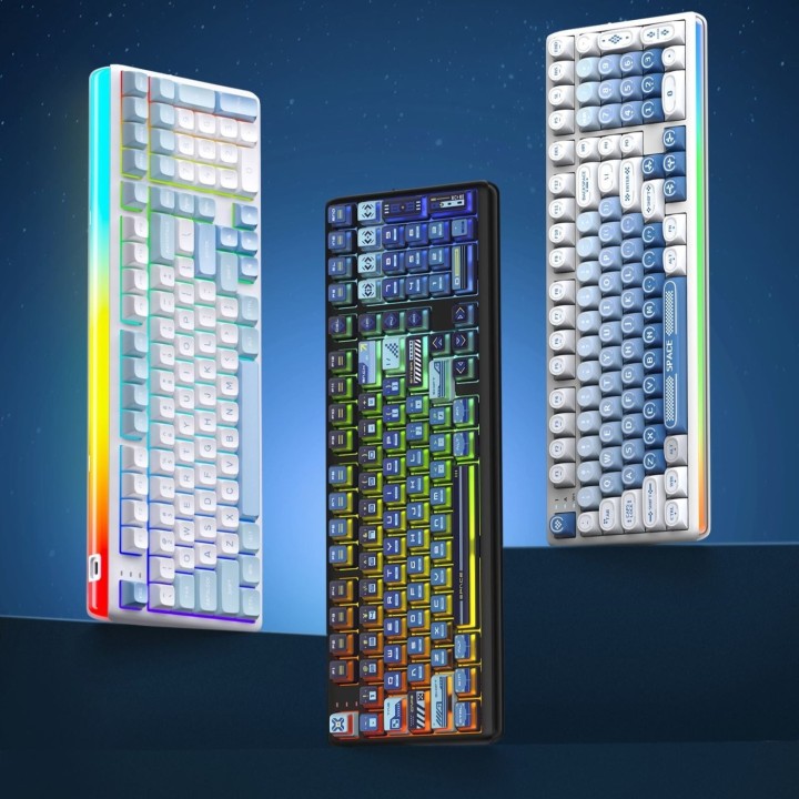 Royal Kludge R99 – Clavier mécanique gaming sans fil full size RGB