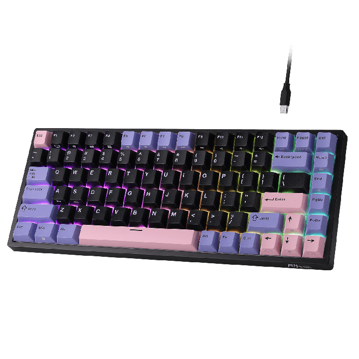 Royal Kludge RK84 – Clavier mécanique gaming 75 % RGB, édition limitée
