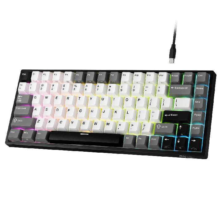 Royal Kludge RK84 – Clavier mécanique gaming 75 % RGB, édition limitée