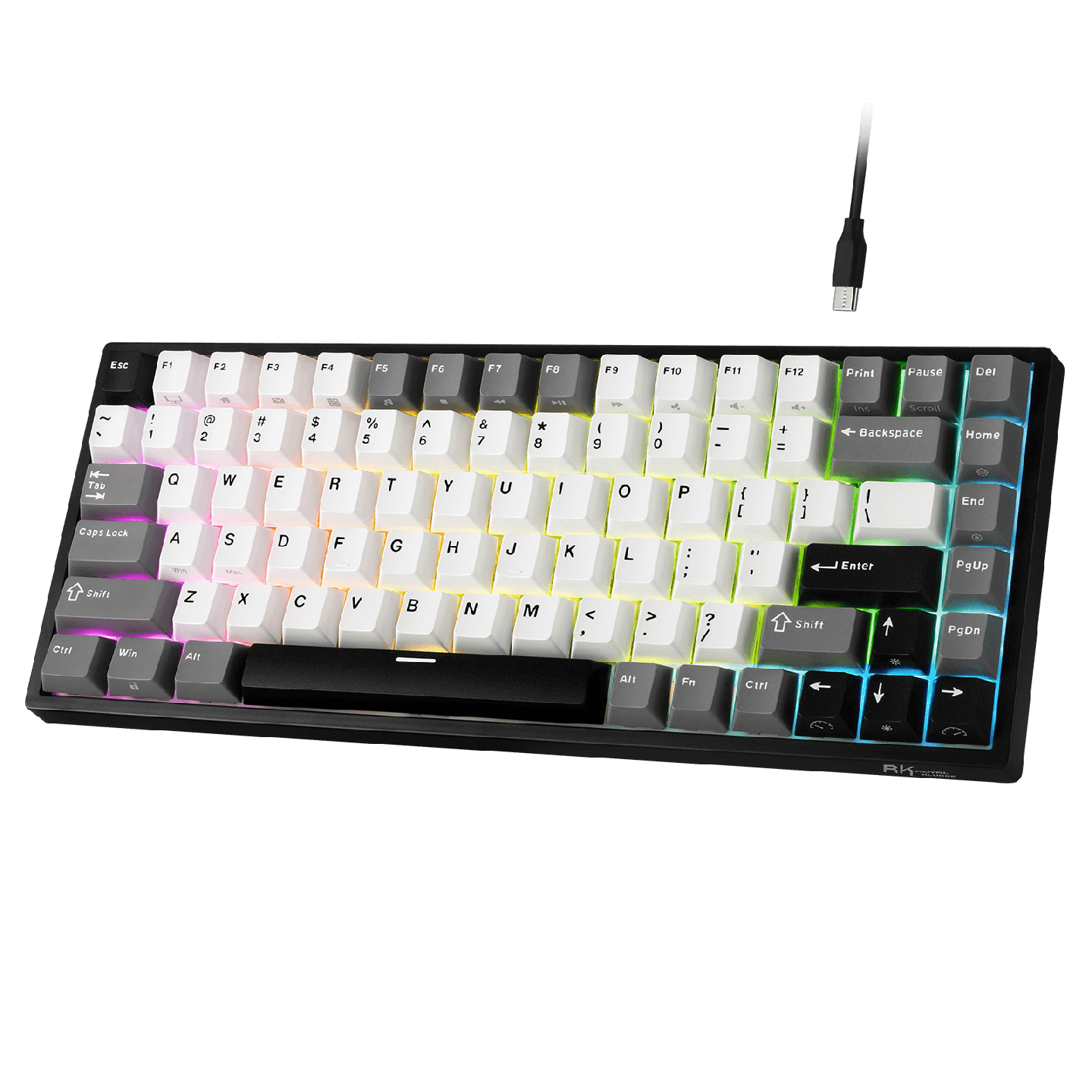 Royal Kludge RK84 – Clavier mécanique gaming 75 % RGB, édition limitée