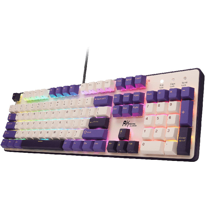 Royal Kludge RK920 – Clavier mécanique full size filaire, édition Color-Block