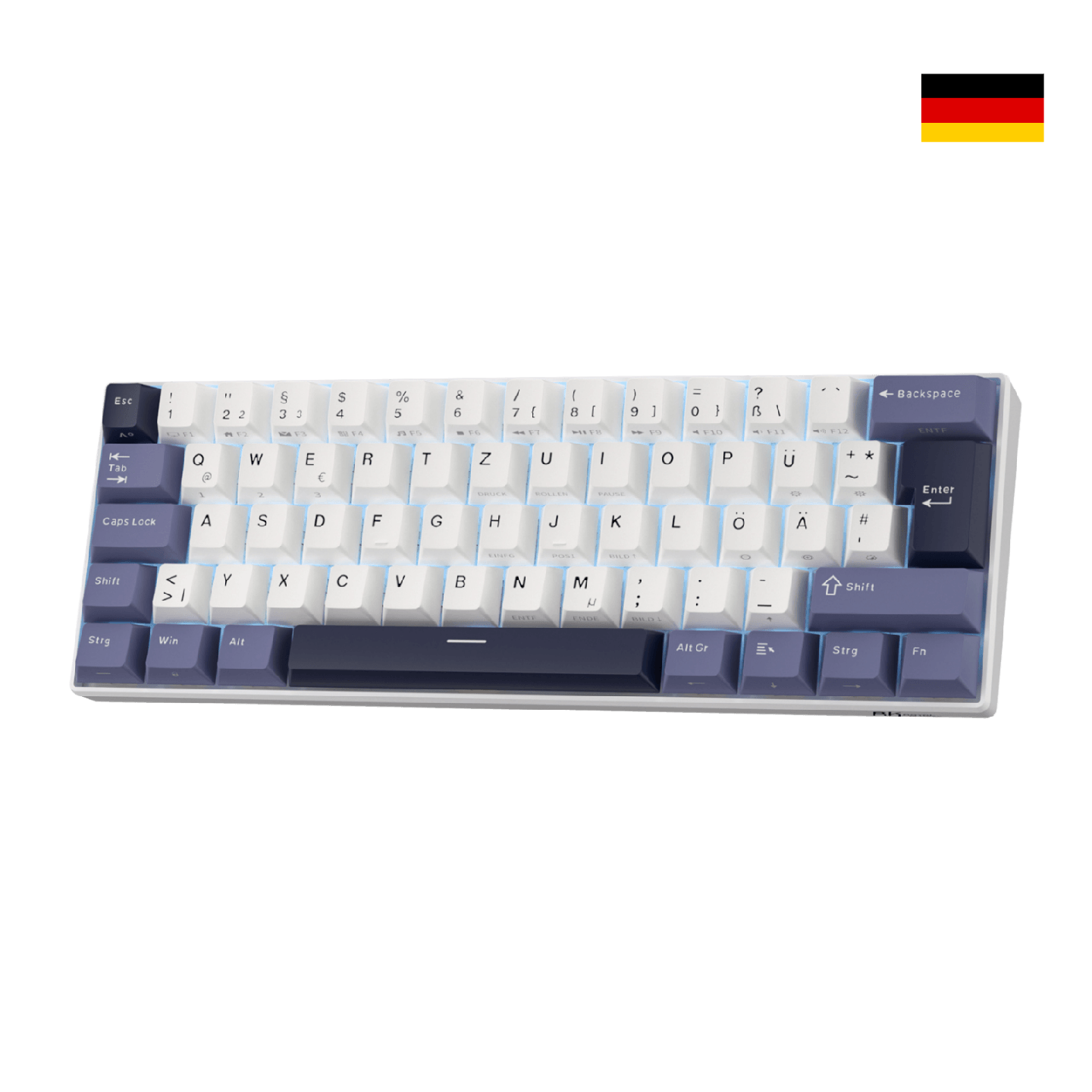 Royal Kludge RK61 – clavier mécanique sans fil 60 % (édition Color-Block)