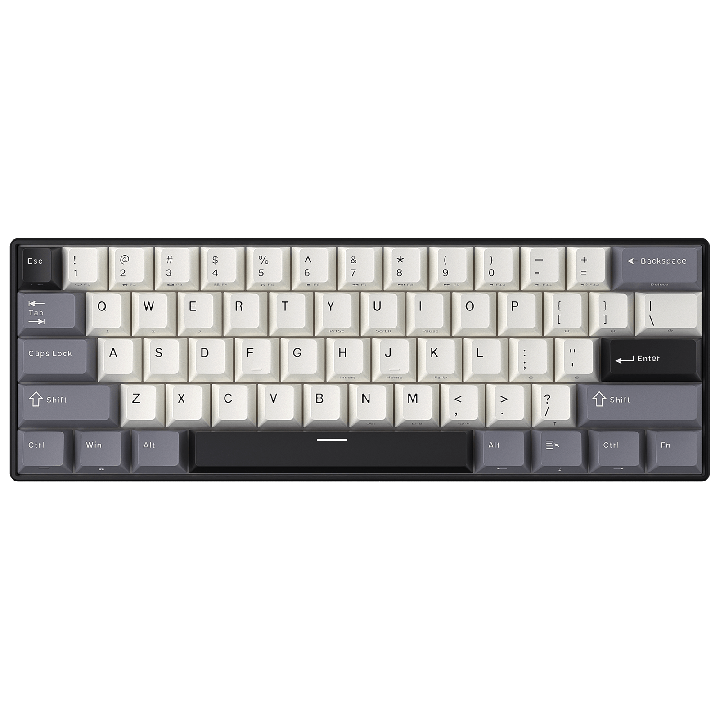 Royal Kludge RK61 – clavier mécanique sans fil 60 % (édition Color-Block)