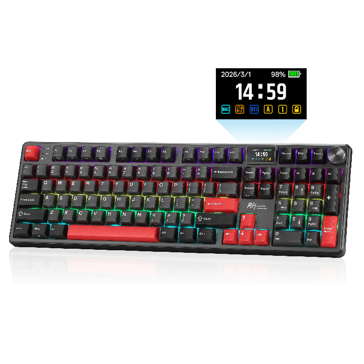 Royal Kludge S104 – clavier mécanique sans fil full size (104 touches)
