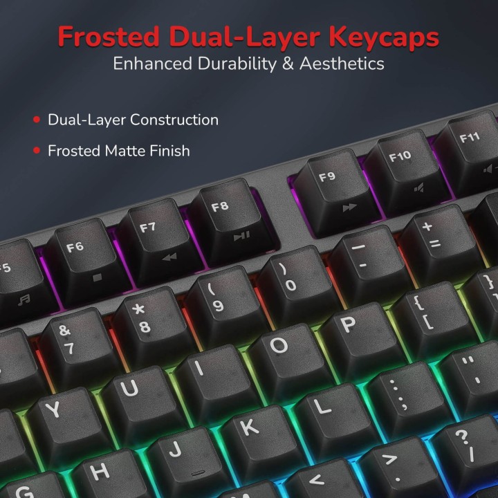 Royal Kludge S104 – clavier mécanique sans fil full size (104 touches)