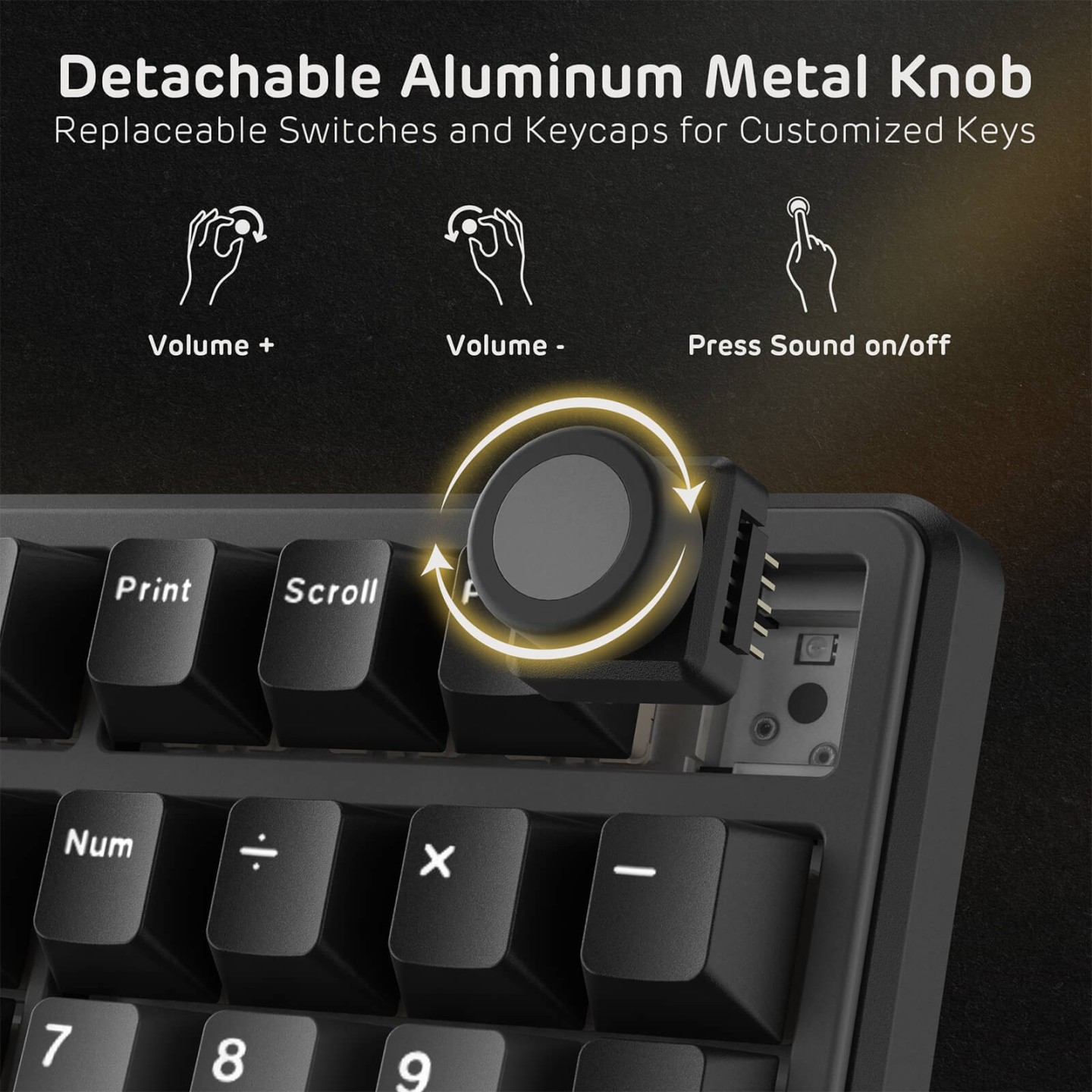Royal Kludge X104 – Clavier mécanique gaming filaire full size (104 touches)