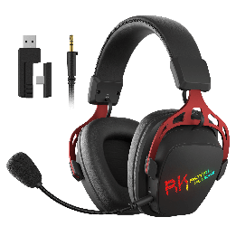 Royal Kludge HG103 – Casque gaming sans fil RGB