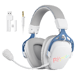 Royal Kludge HG103 – Casque gaming sans fil RGB