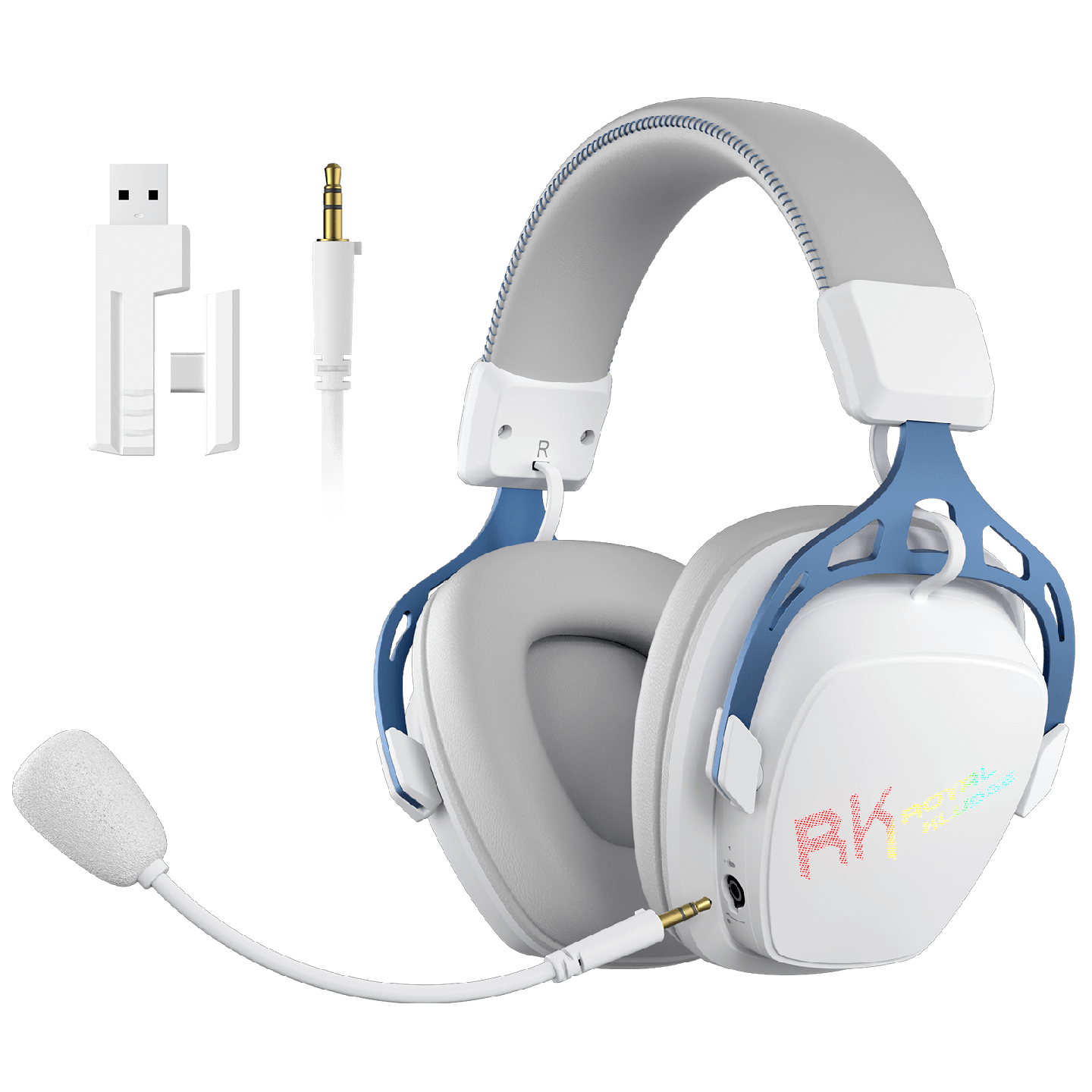 Royal Kludge HG103 – Casque gaming sans fil RGB