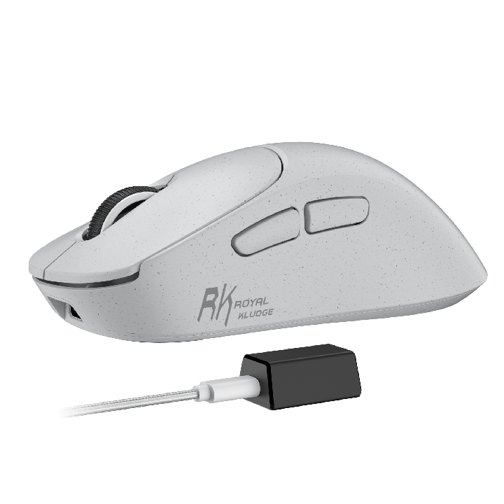 Royal Kludge MG5 – Souris gaming sans fil tri-mode, capteur PAW3950
