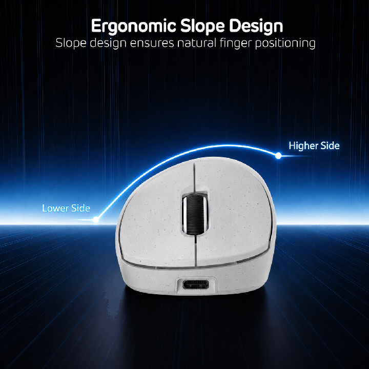 Royal Kludge MG5 – Souris gaming sans fil tri-mode, capteur PAW3950