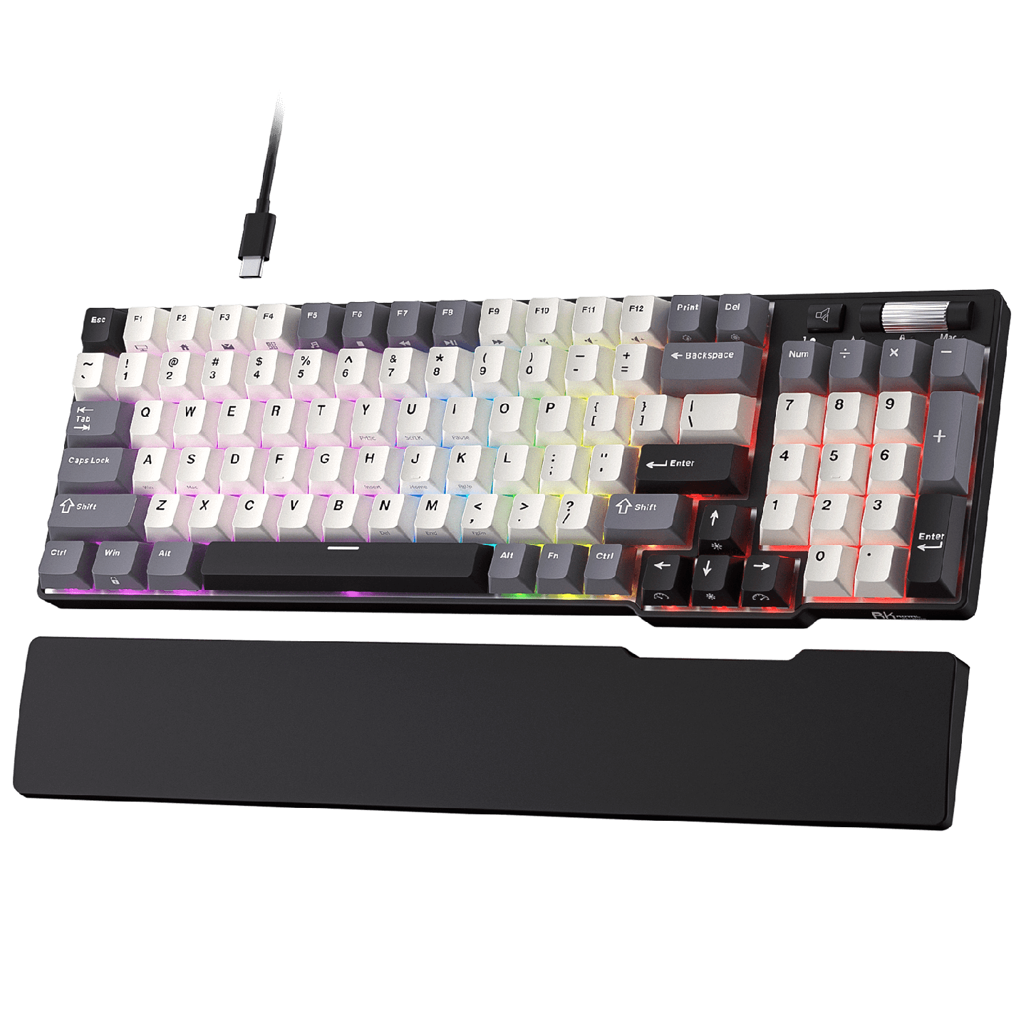 Royal Kludge C96 – clavier gaming 96 % à switches magnétiques effet Hall