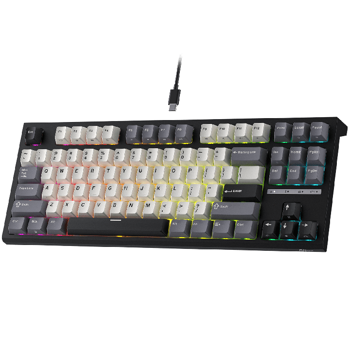 Royal Kludge C87 – Clavier gaming magnétique à effet Hall TKL (80 %)