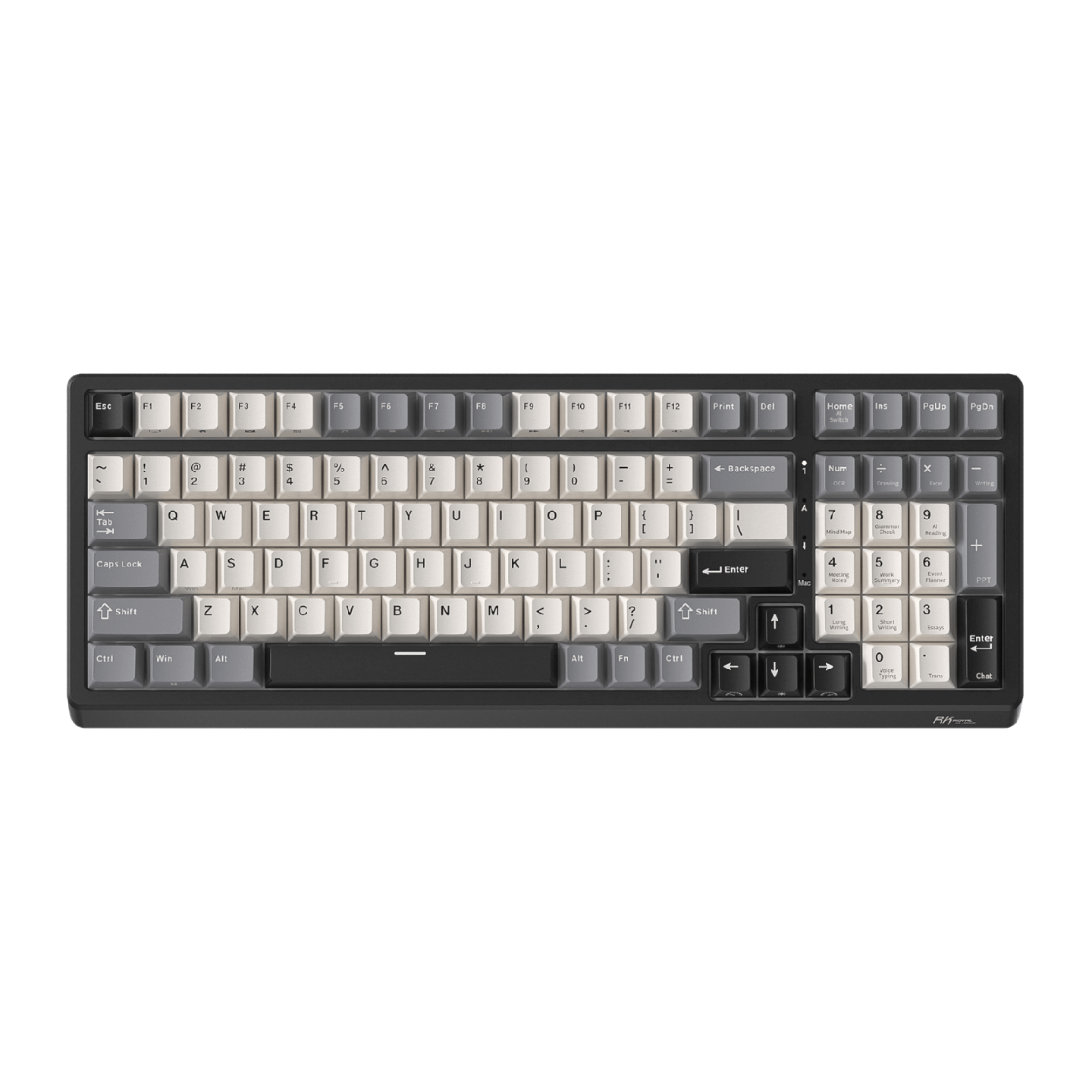 Royal Kludge F99 AI – Clavier mécanique filaire 96 % avec fonctions IA