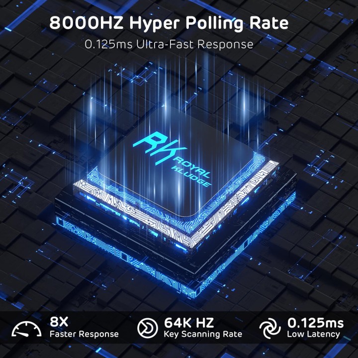 Royal Kludge C98 – clavier magnétique gaming 96 % à effet Hall