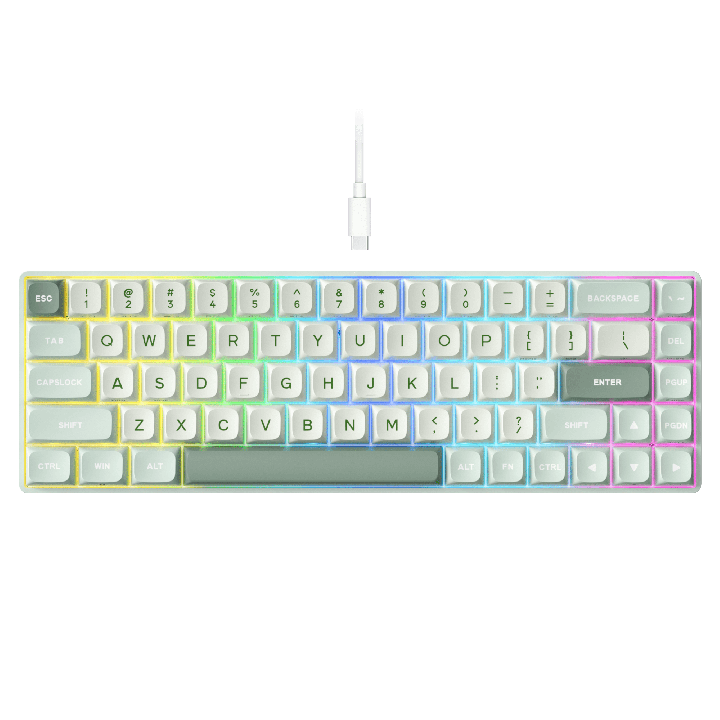 Royal Kludge C68 – clavier gaming 65 % à switches magnétiques effet Hall