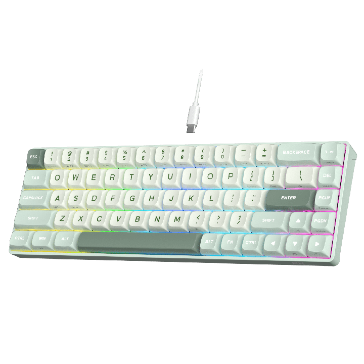 Royal Kludge C68 – clavier gaming 65 % à switches magnétiques effet Hall