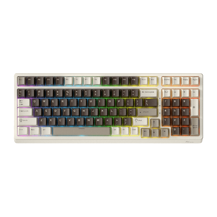 Royal Kludge F99 – Clavier mécanique sans fil 96 % tri-mode