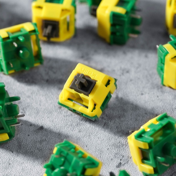 Royal Kludge x LTC – Switches Kailh Canary tactiles, lot de 30