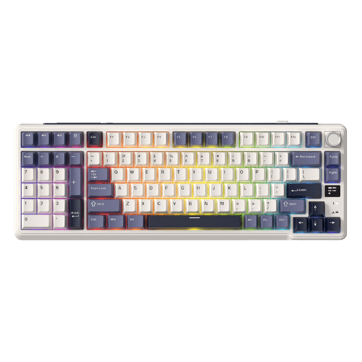 Royal Kludge L98 – Clavier mécanique sans fil 96 % pavé numérique à gauche