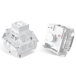 Royal Kludge x LTC – Switches Kailh Box White clicky et tactiles, lot de 30