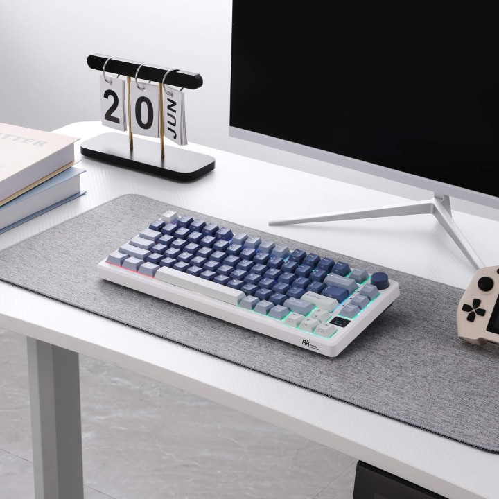Royal Kludge M75 – clavier gaming sans fil 75 % à montage gasket