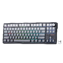 Royal Kludge R87 PRO – Clavier gaming sans fil TKL tri-mode (QMK/VIA)