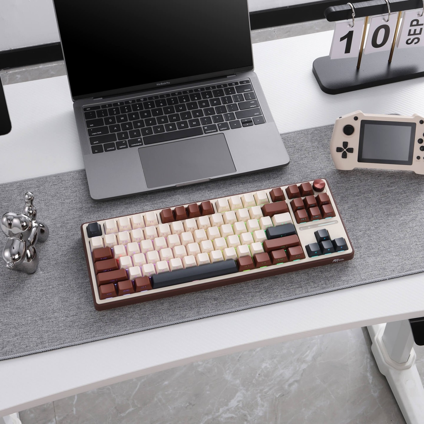 Royal Kludge R87 PRO – Clavier gaming sans fil TKL tri-mode (QMK/VIA)