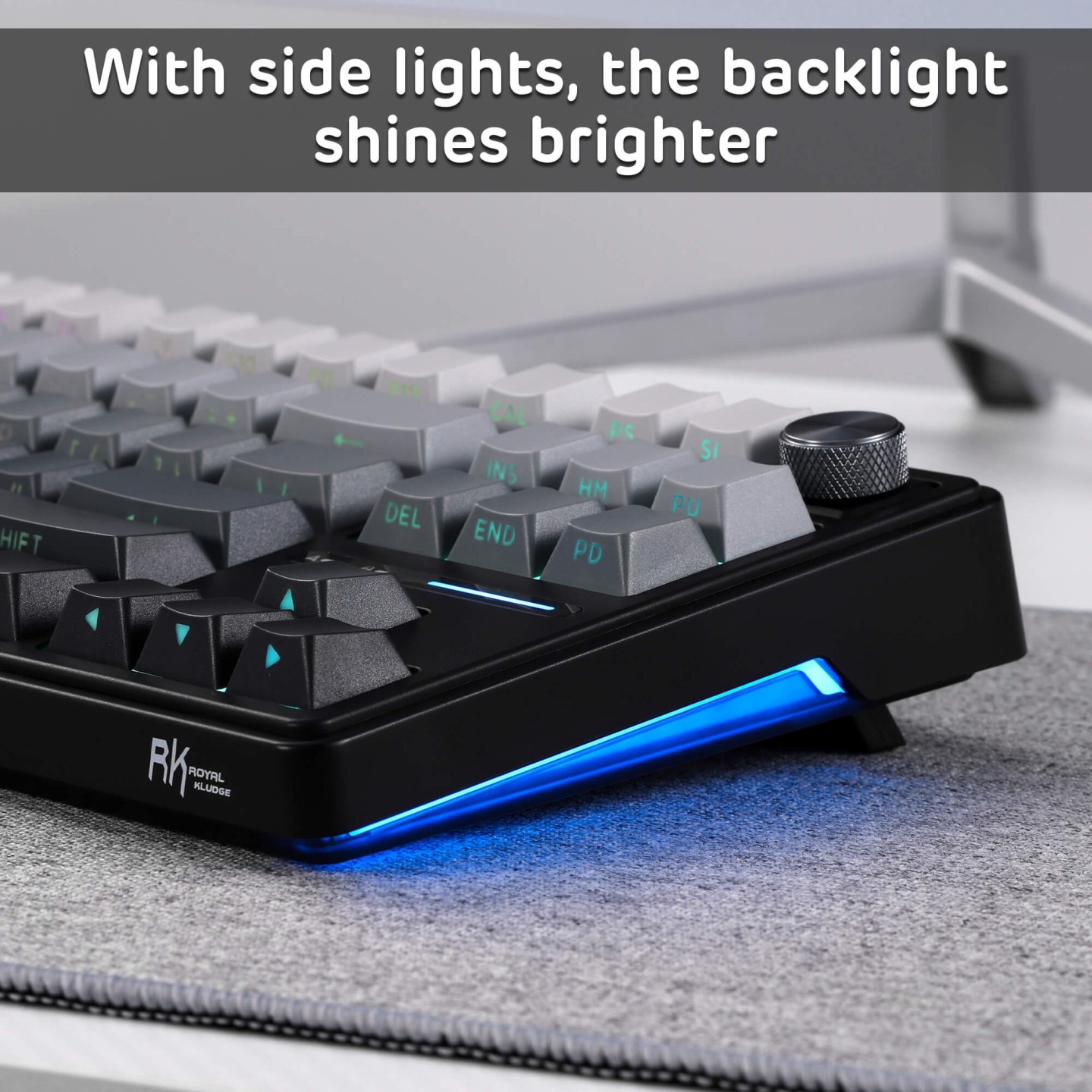 Royal Kludge R87 PRO – Clavier gaming sans fil TKL tri-mode (QMK/VIA)
