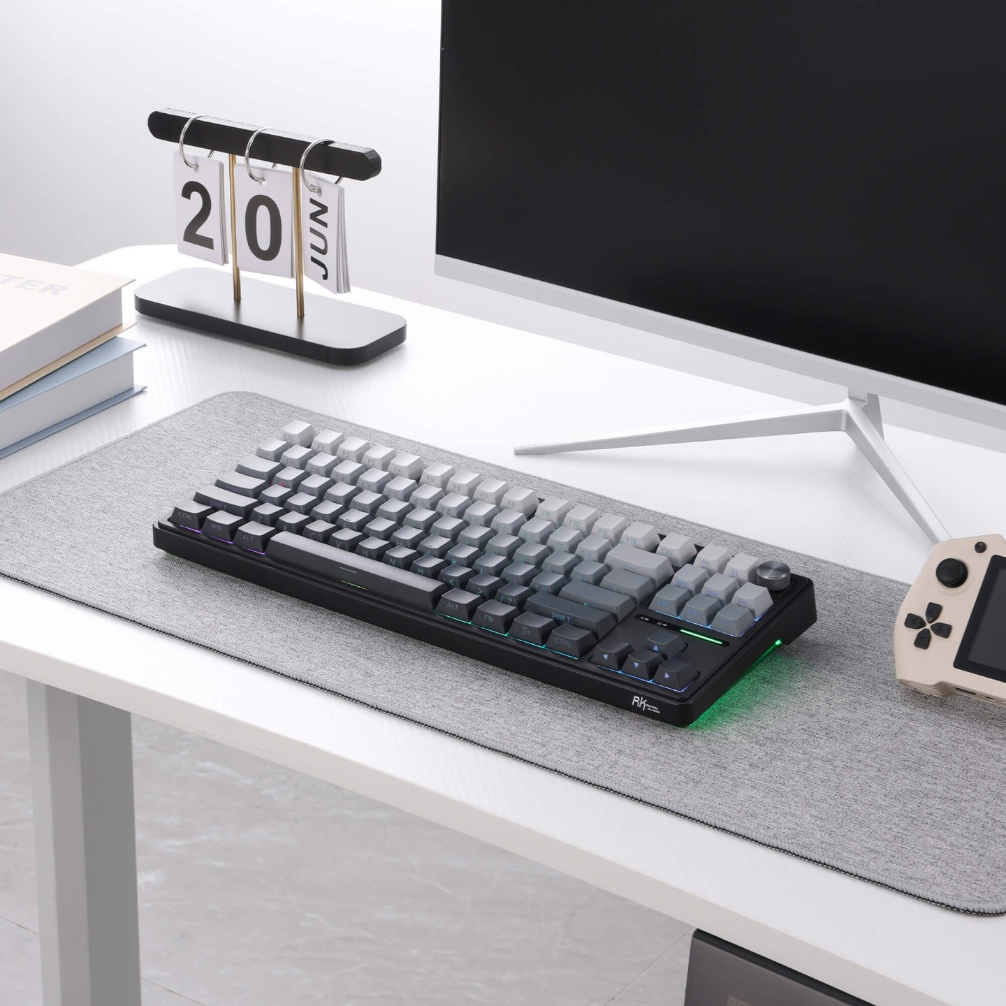Royal Kludge R87 PRO – Clavier gaming sans fil TKL tri-mode (QMK/VIA)