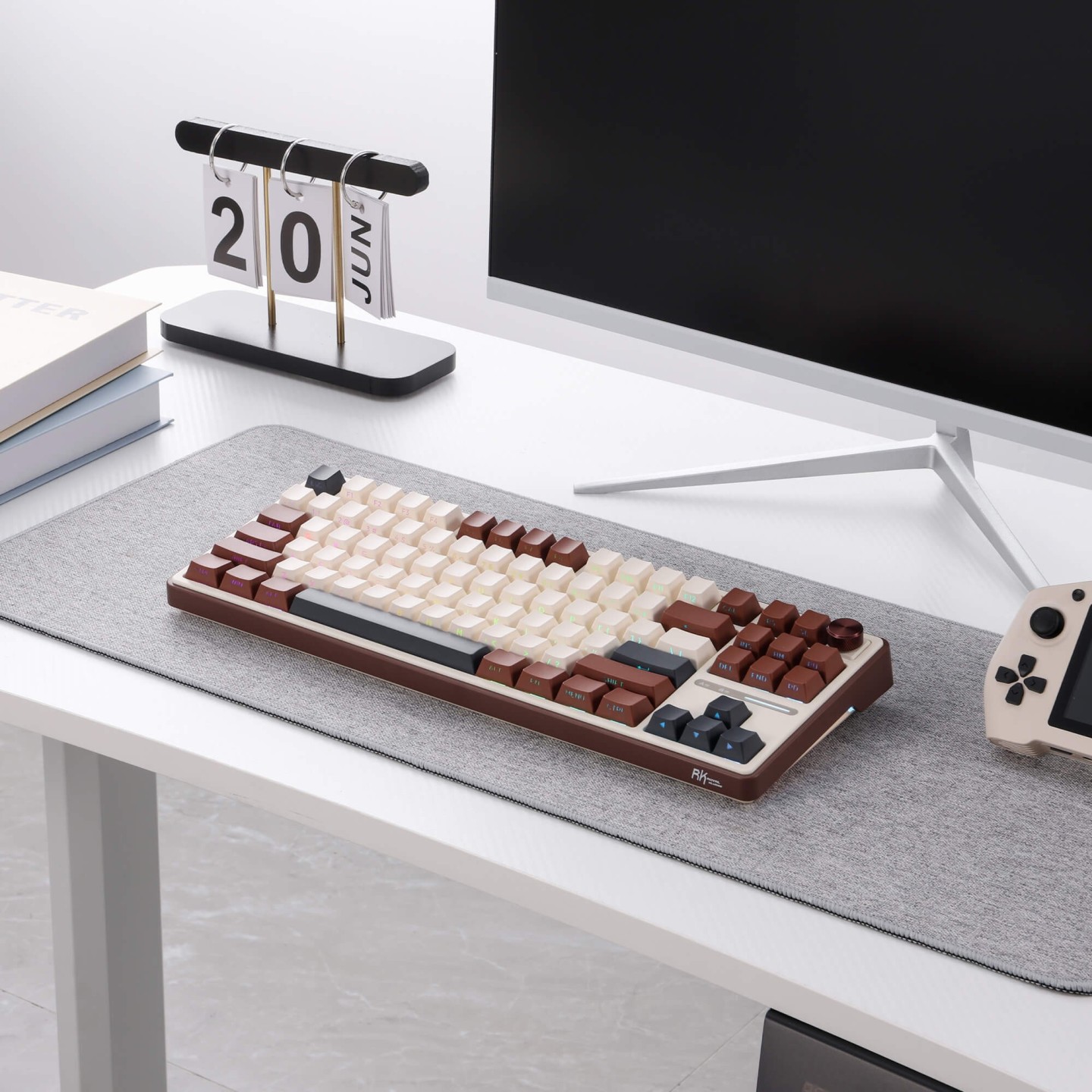 Royal Kludge R87 PRO – Clavier gaming sans fil TKL tri-mode (QMK/VIA)