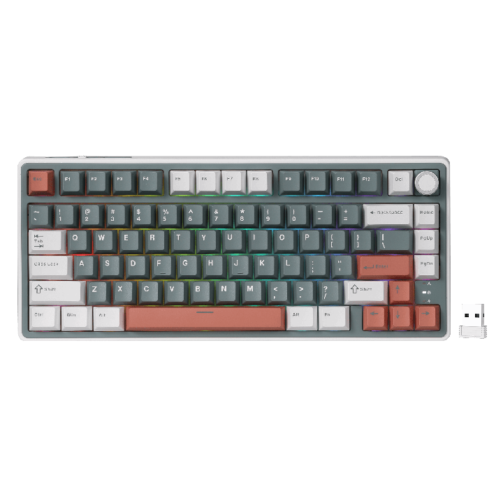 Royal Kludge R75 – Clavier gaming sans fil 75 % (QMK/VIA)