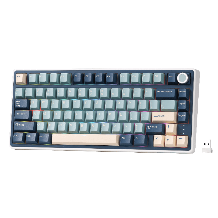 Royal Kludge R75 – Clavier gaming sans fil 75 % (QMK/VIA)
