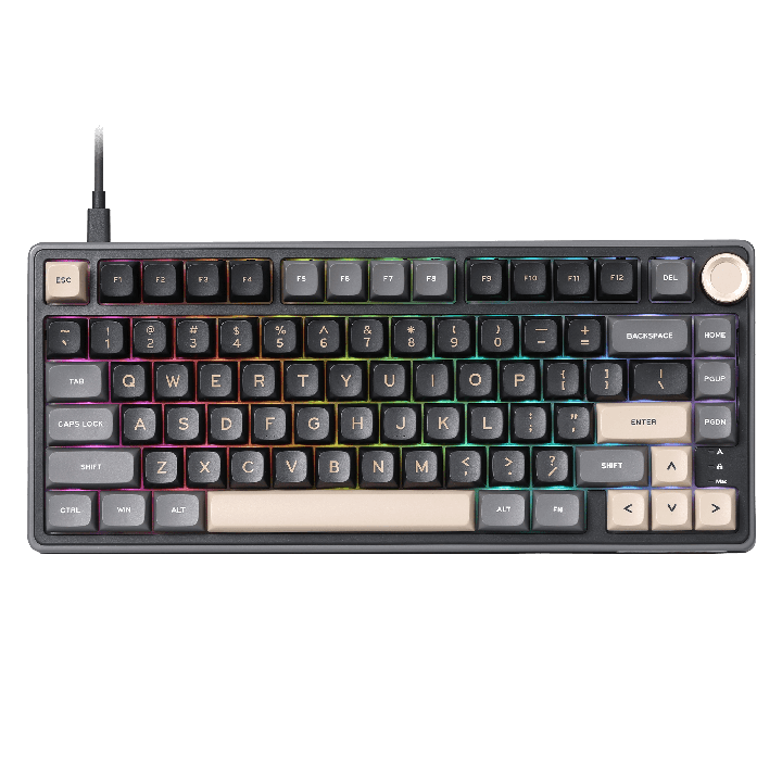 Royal Kludge R75 – clavier gaming filaire 75 % gasket (QMK/VIA)