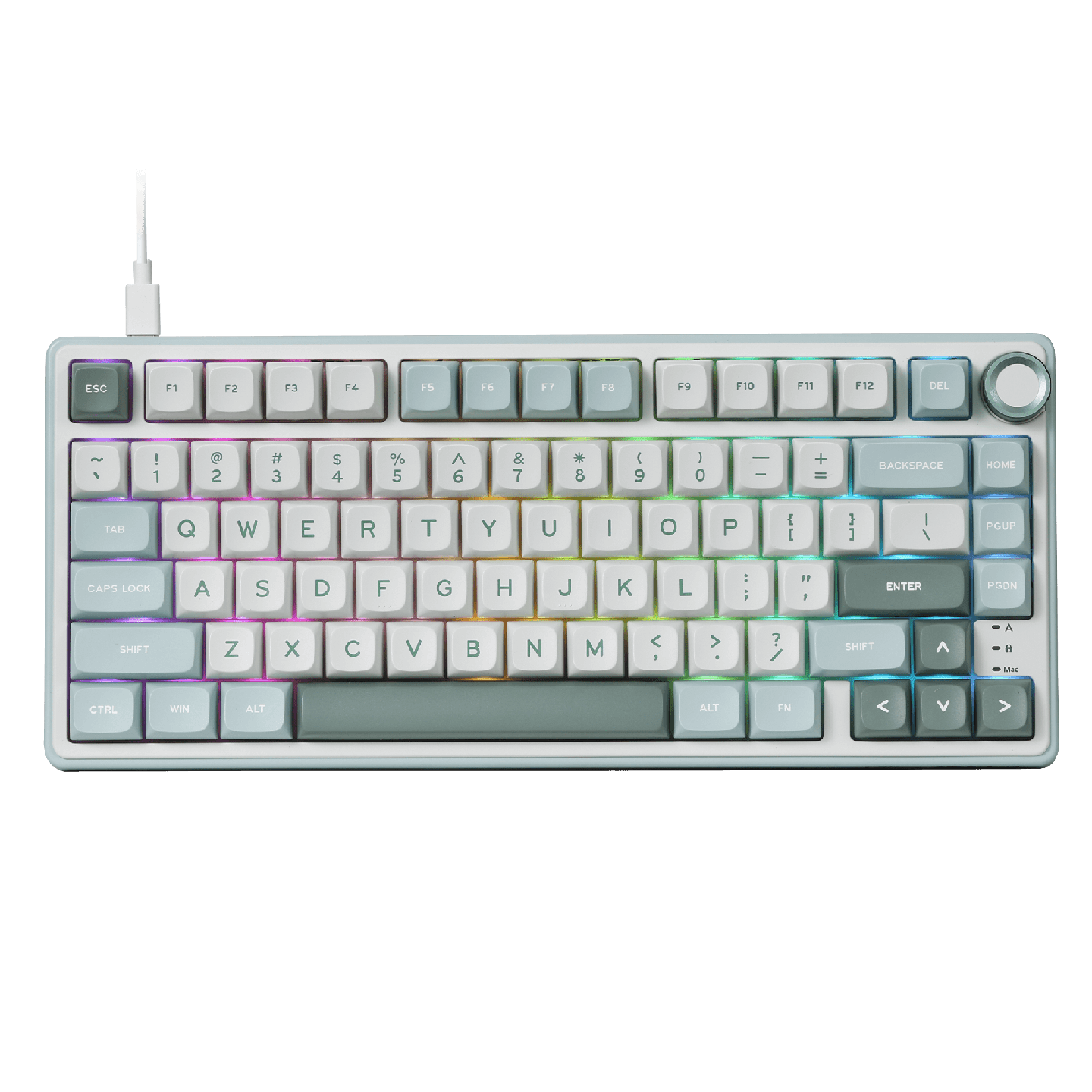 Royal Kludge R75 – clavier gaming filaire 75 % gasket (QMK/VIA)