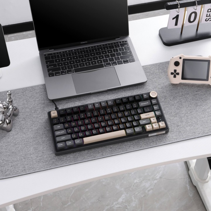 Royal Kludge R75 – clavier gaming filaire 75 % gasket (QMK/VIA)