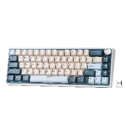 Royal Kludge R65 – clavier gaming sans fil 65 % à montage gasket (QMK/VIA)