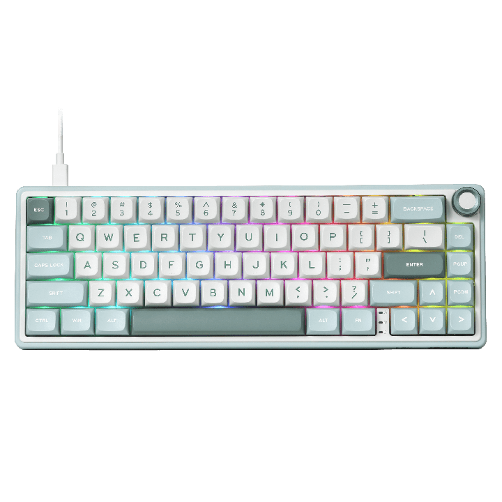 Royal Kludge R65 – Clavier gaming filaire 65 % à montage gasket (QMK/VIA)