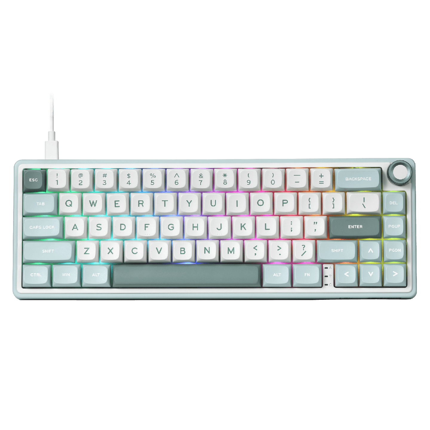 Royal Kludge R65 – Clavier gaming filaire 65 % à montage gasket (QMK/VIA)