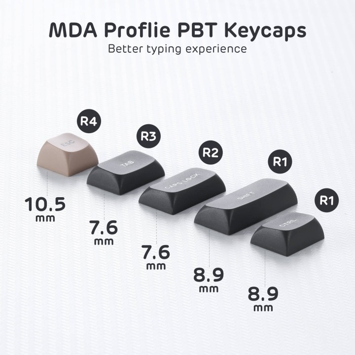 Royal Kludge R65 – Clavier gaming filaire 65 % à montage gasket (QMK/VIA)