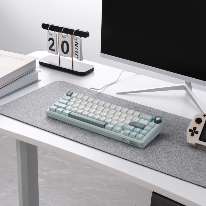 Royal Kludge R65 – Clavier gaming filaire 65 % à montage gasket (QMK/VIA)
