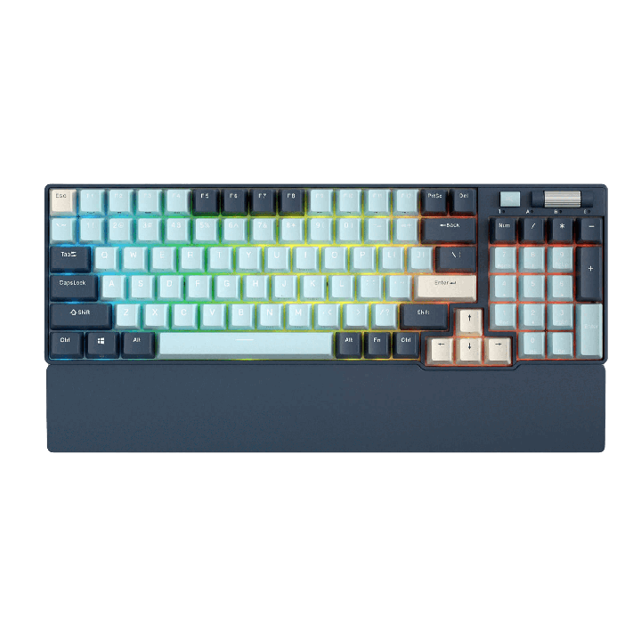 Royal Kludge RK96 – clavier mécanique sans fil 96 % hot-swap RGB