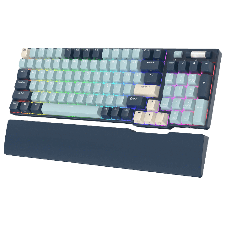 Royal Kludge RK96 – clavier mécanique sans fil 96 % hot-swap RGB