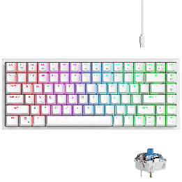 Royal Kludge RK84 – Clavier mécanique filaire 75 %, hot-swap, RGB