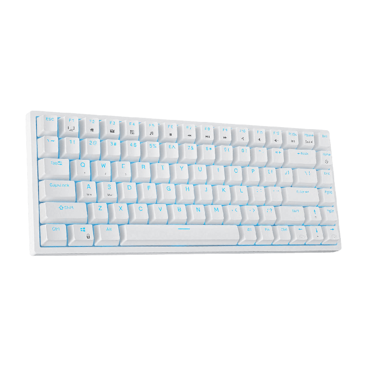 Royal Kludge RK84 – Clavier mécanique 75 % sans fil, rétroéclairage bleu