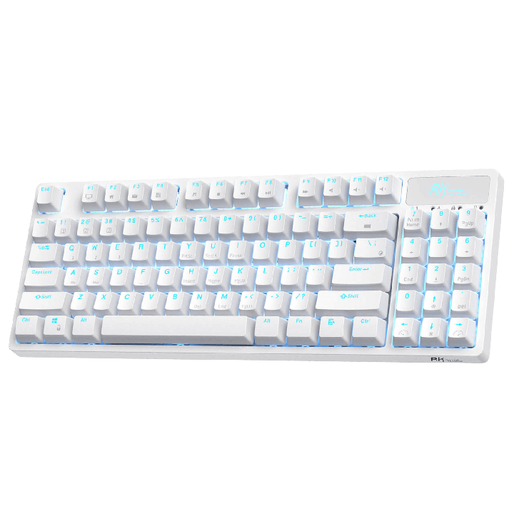 Royal Kludge RK89 – Clavier mécanique sans fil 85 % (89 touches) avec hub USB
