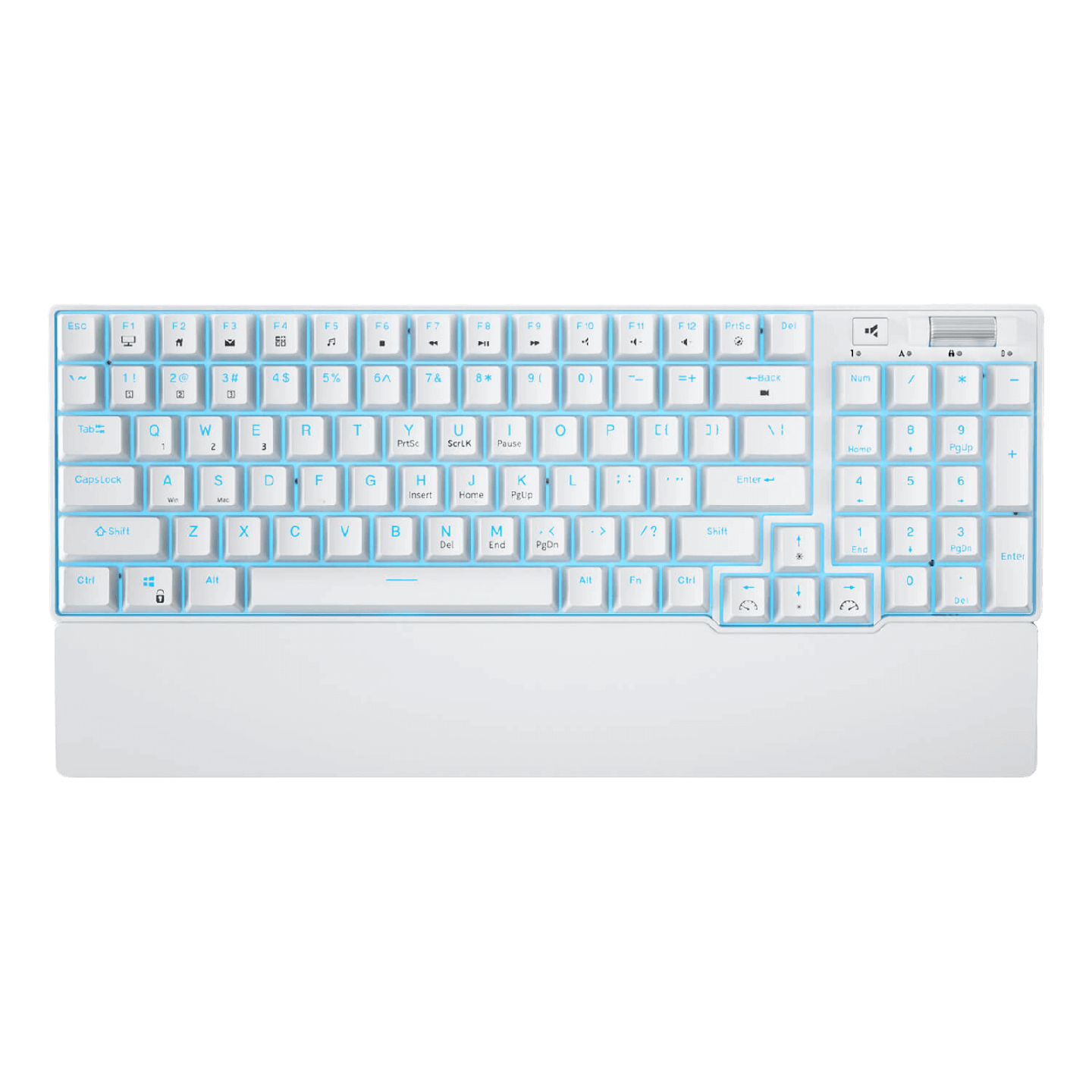 Royal Kludge RK96 – clavier mécanique sans fil 96 % avec repose-poignets